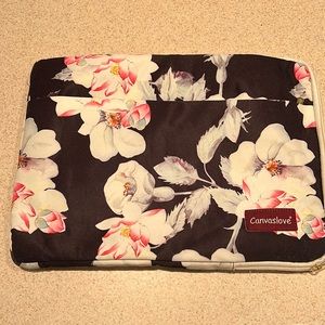 Designer Laptop Transport Bag- Multicolored Floral